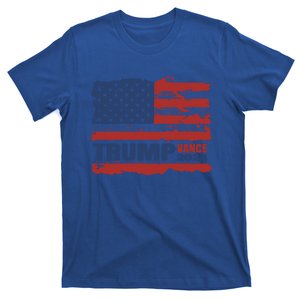 Trump Vance 2024 Presidential Campaign Us Flag Gift T-Shirt