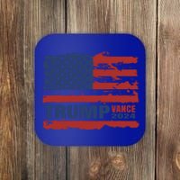 Trump Vance 2024 Presidential Campaign Us Flag Gift Coaster