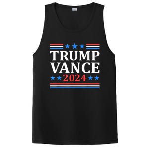 Trump Vance 2024 For President Vp Usa Election Patriotic PosiCharge Competitor Tank