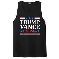 Trump Vance 2024 For President Vp Usa Election Patriotic PosiCharge Competitor Tank