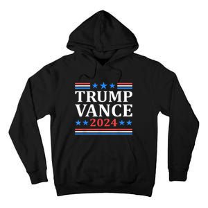 Trump Vance 2024 For President Vp Usa Election Patriotic Tall Hoodie