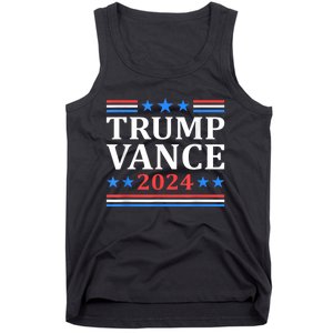 Trump Vance 2024 For President Vp Usa Election Patriotic Tank Top