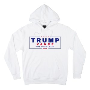 Trump Vance 2024 Donald Trump J.D. Vance Take America Back Hoodie