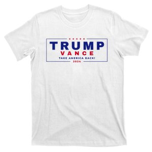 Trump Vance 2024 Donald Trump J.D. Vance Take America Back T-Shirt