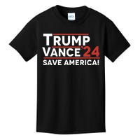 Trump Vance 2024 Save America Kids T-Shirt