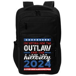 Trump Vance 2024 Donald Trump Jd Vance Outlaw Hillbilly Impact Tech Backpack