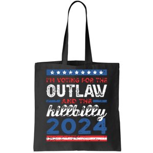 Trump Vance 2024 Donald Trump Jd Vance Outlaw Hillbilly Tote Bag