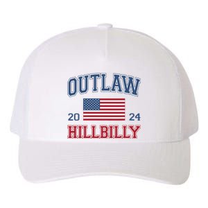 Trump Vance 2024 Donald Trump Jd Vance Outlaw Hillbilly Yupoong Adult 5-Panel Trucker Hat