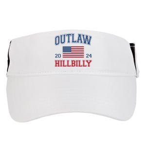 Trump Vance 2024 Donald Trump Jd Vance Outlaw Hillbilly Adult Drive Performance Visor