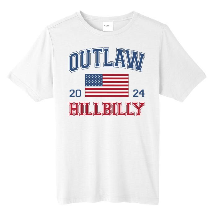 Trump Vance 2024 Donald Trump Jd Vance Outlaw Hillbilly Tall Fusion ChromaSoft Performance T-Shirt