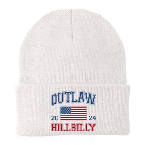 Trump Vance 2024 Donald Trump Jd Vance Outlaw Hillbilly Knit Cap Winter Beanie