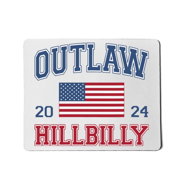 Trump Vance 2024 Donald Trump Jd Vance Outlaw Hillbilly Mousepad