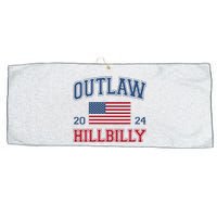 Trump Vance 2024 Donald Trump Jd Vance Outlaw Hillbilly Large Microfiber Waffle Golf Towel