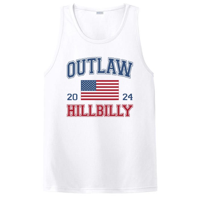 Trump Vance 2024 Donald Trump Jd Vance Outlaw Hillbilly PosiCharge Competitor Tank