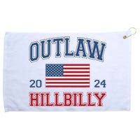 Trump Vance 2024 Donald Trump Jd Vance Outlaw Hillbilly Grommeted Golf Towel