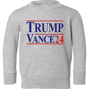 Trump Vance 24 Toddler Sweatshirt