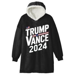 Trump Vance 2024 Election Donald Trump Jd Vance 2024 Hooded Wearable Blanket