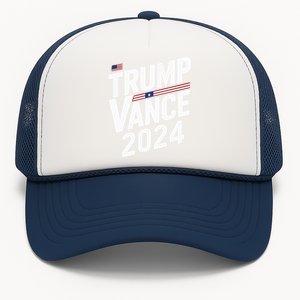 Trump Vance 2024 Election Donald Trump Jd Vance 2024 Trucker Hat