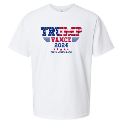 Trump Vance 2024 Take America Back Vice President Election Sueded Cloud Jersey T-Shirt