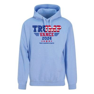 Trump Vance 2024 Take America Back Vice President Election Unisex Surf Hoodie