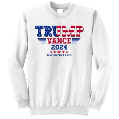 Trump Vance 2024 Take America Back Vice President Election Sweatshirt