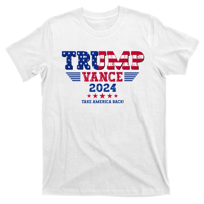 Trump Vance 2024 Take America Back Vice President Election T-Shirt