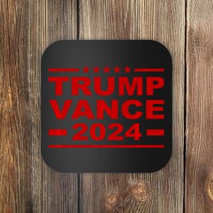 Trump Vance 2024 For President Vp Usa Election Patriotic Coaster