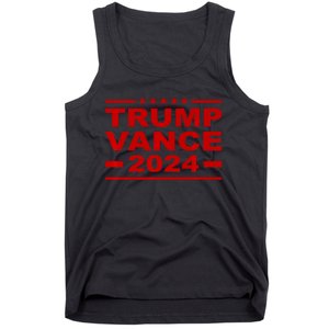 Trump Vance 2024 For President Vp Usa Election Patriotic Tank Top