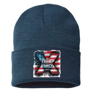 Trump Vance 2024 X Design Sustainable Knit Beanie