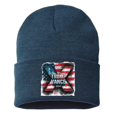 Trump Vance 2024 X Design Sustainable Knit Beanie