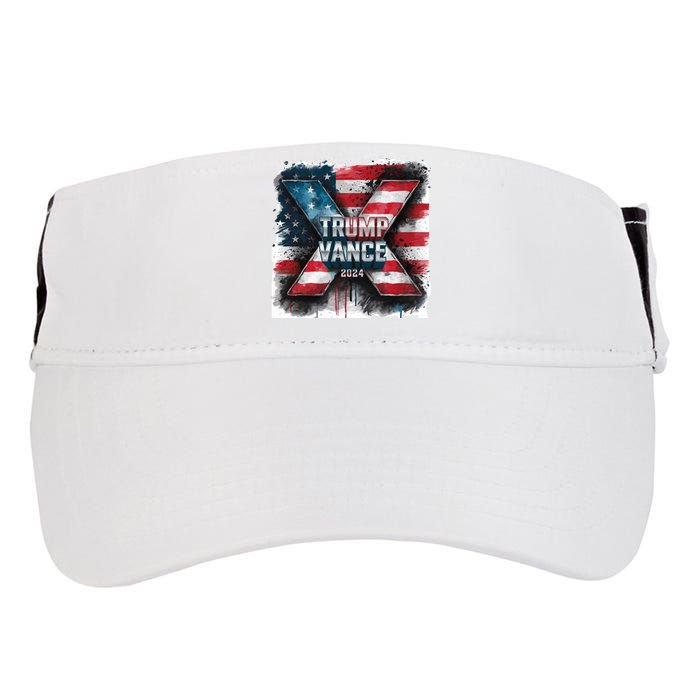 Trump Vance 2024 X Design Adult Drive Performance Visor