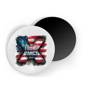 Trump Vance 2024 X Design Magnet