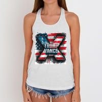 Trump Vance 2024 X Design Women's Knotted Racerback Tank