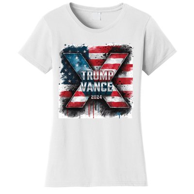 Trump Vance 2024 X Design Women's T-Shirt