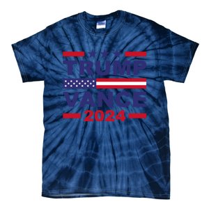 Trump Vance 2024 For President Vp Usa Election Patriotic Tie-Dye T-Shirt