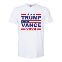 Trump Vance 2024 For President Vp Usa Election Patriotic Softstyle CVC T-Shirt