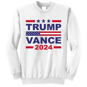 Trump Vance 2024 For President Vp Usa Election Patriotic Sweatshirt