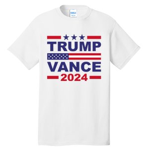 Trump Vance 2024 For President Vp Usa Election Patriotic Tall T-Shirt