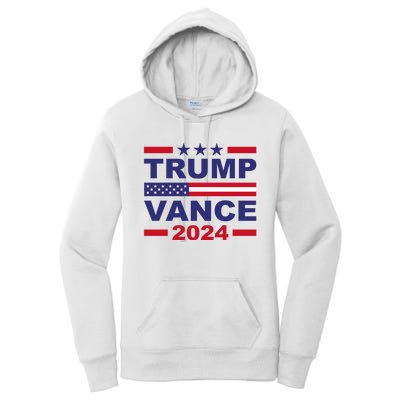 Trump Vance 2024 For President Vp Usa Election Patriotic Women's Pullover Hoodie