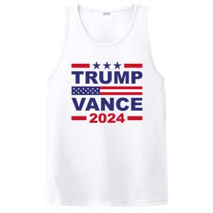 Trump Vance 2024 For President Vp Usa Election Patriotic PosiCharge Competitor Tank