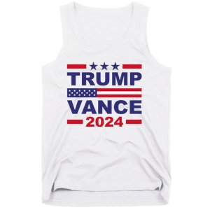 Trump Vance 2024 For President Vp Usa Election Patriotic Tank Top