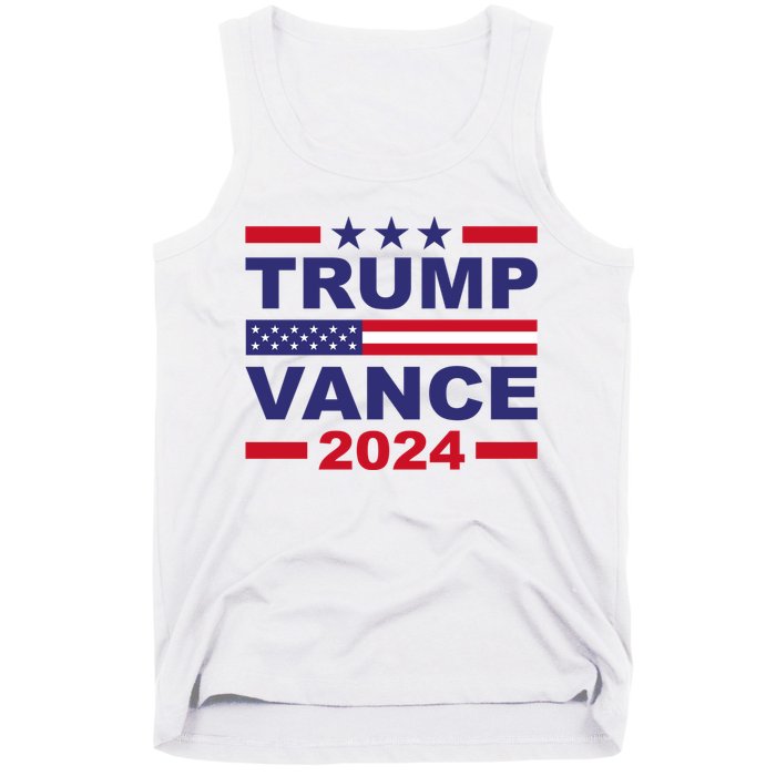 Trump Vance 2024 For President Vp Usa Election Patriotic Tank Top