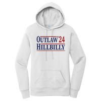 Trump Vance 2024 Outlaw Hillbilly Us Flag Vintage Women's Pullover Hoodie