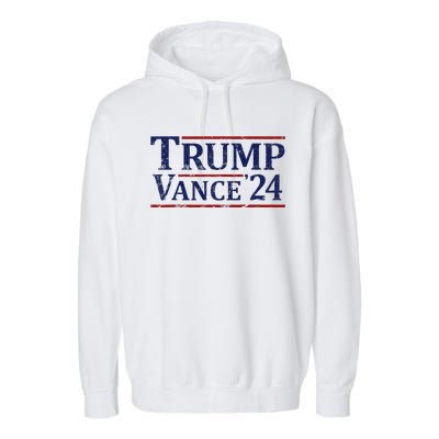 Trump Vance 24 Vintage 2024 Garment-Dyed Fleece Hoodie