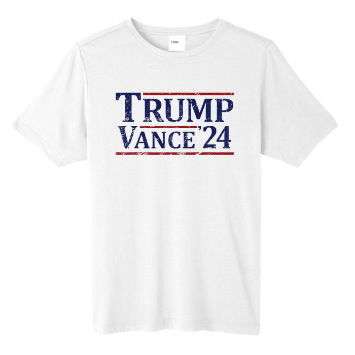 Trump Vance 24 Vintage 2024 Tall Fusion ChromaSoft Performance T-Shirt