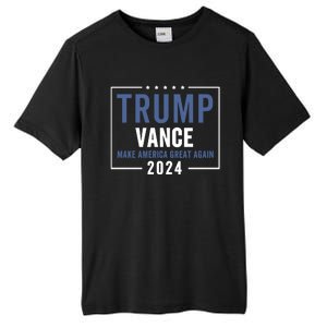 Trump Vance 2024 Election Donald Trump Jd Vance 2024 Tall Fusion ChromaSoft Performance T-Shirt