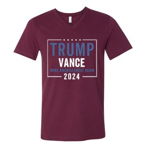 Trump Vance 2024 Election Donald Trump Jd Vance 2024 V-Neck T-Shirt