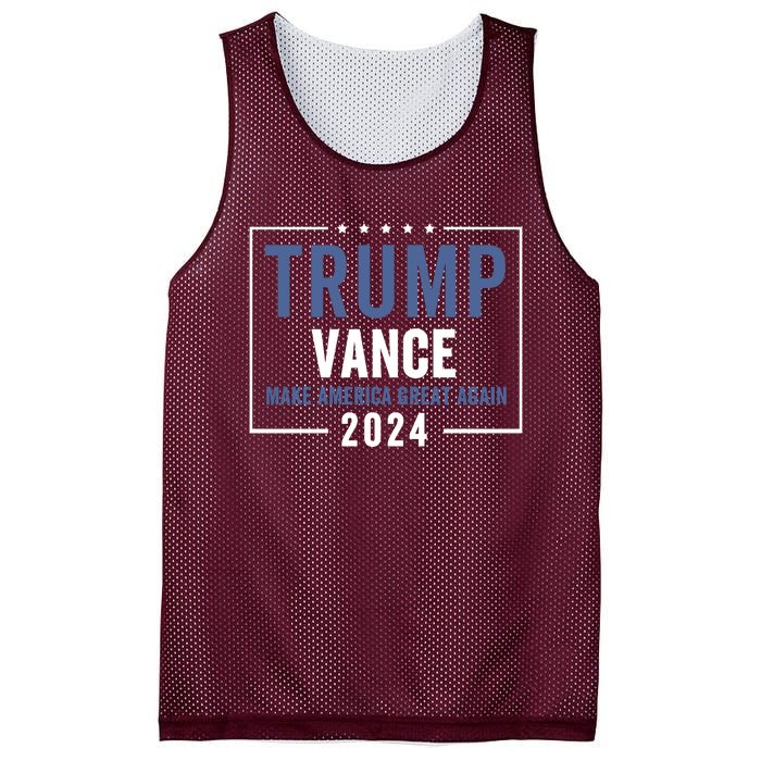 Trump Vance 2024 Election Donald Trump Jd Vance 2024 Mesh Reversible Basketball Jersey Tank