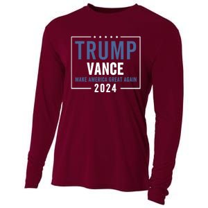 Trump Vance 2024 Election Donald Trump Jd Vance 2024 Cooling Performance Long Sleeve Crew