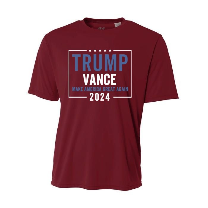 Trump Vance 2024 Election Donald Trump Jd Vance 2024 Performance Sprint T-Shirt